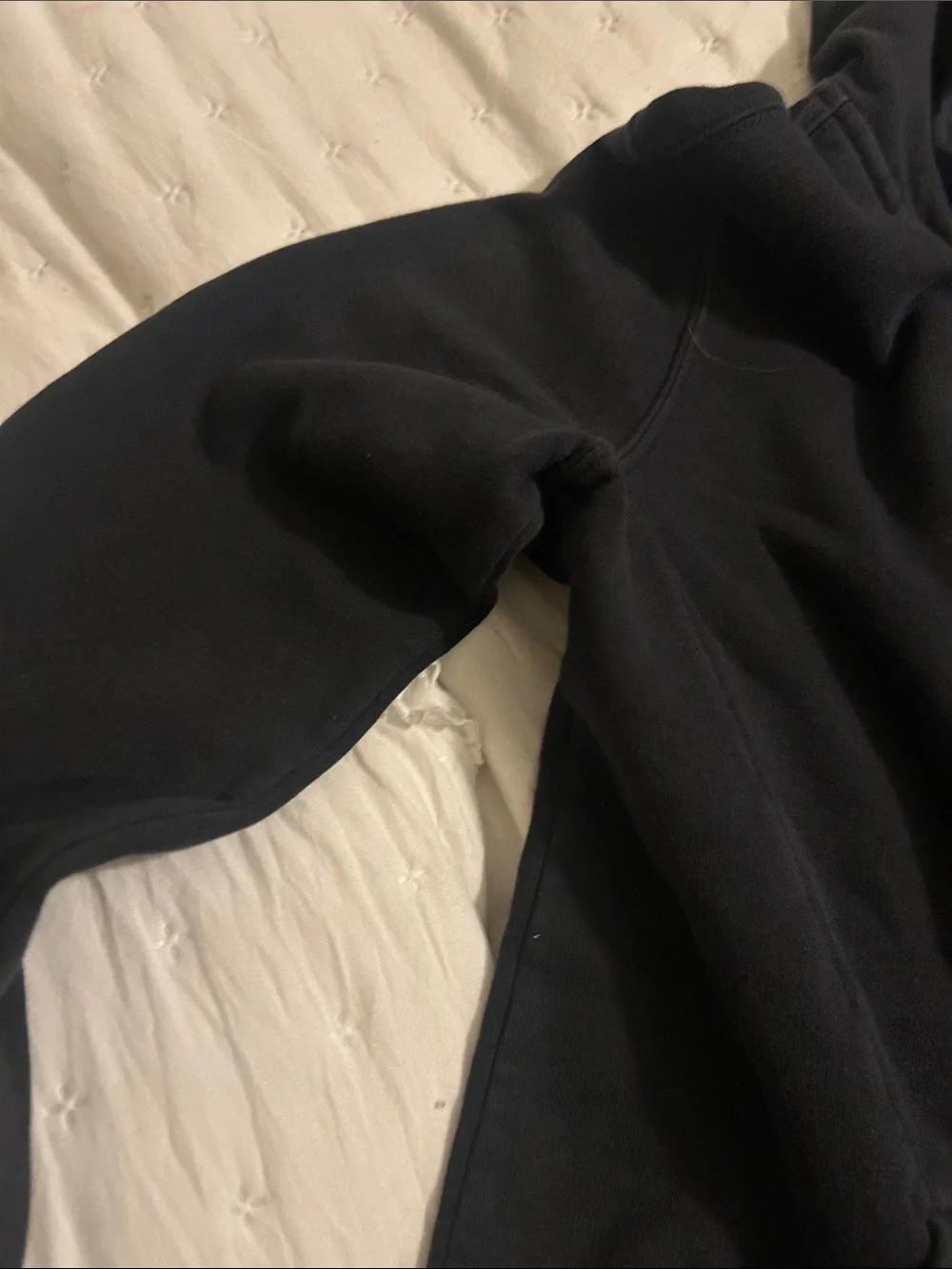 Nike Black Zip-Up Hoodie with White Swoosh